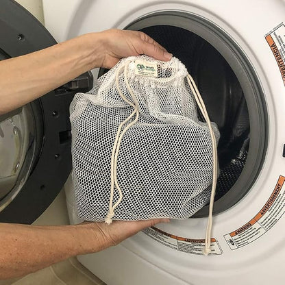 Simple Ecology Organic Cotton Mesh Laundry Bag; Machine Washing Bags - Image 3