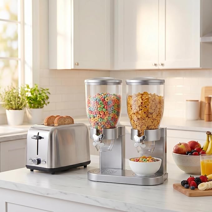 Zevro /GAT202 Indispensable Dry Food Dispenser, Dual Control - Image 6