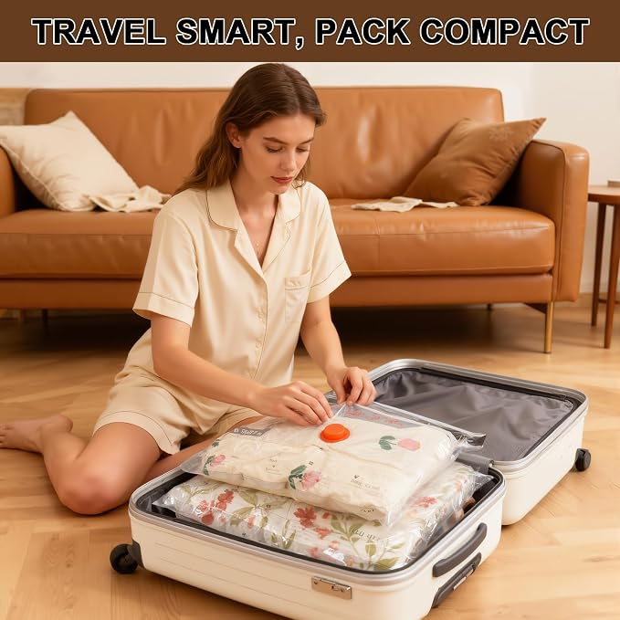 Travel Vacuum Bags with Pump - Image 7
