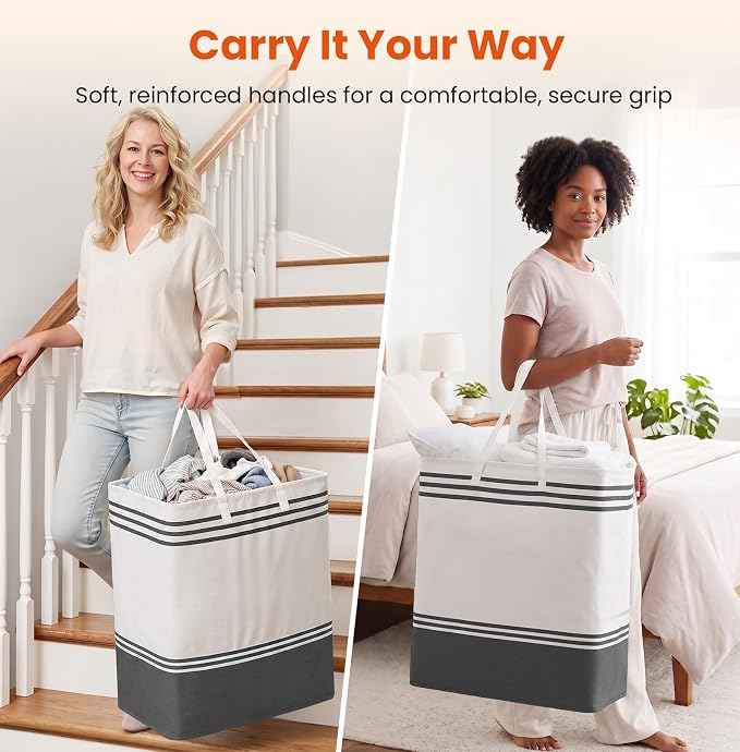 TranquilRelax 3-Pack Laundry Basket - Image 7