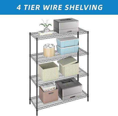 Guan River 4-Shelf Heavy Duty Wire Shelving, Metal Shelf, Sturdy and Durable - Image 6