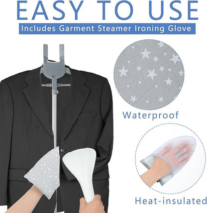 Garment Steamer Rack & Garment Ironing Glove - Image 3