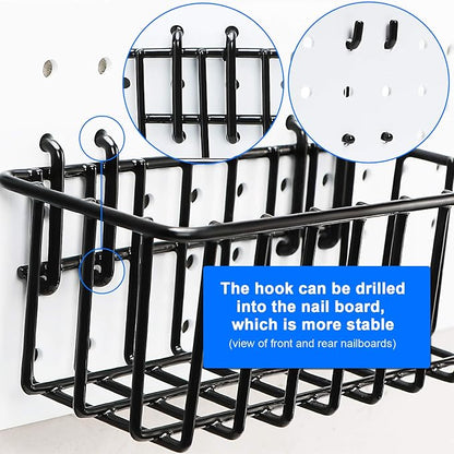1/4 inch Extra Thick Pegboard Accessories Kit, Only Suitable - Image 7
