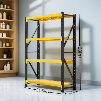 torage Shelves, Garage Shelving Heavy Duty Metal Adjustable Garage Shelves - Image 2