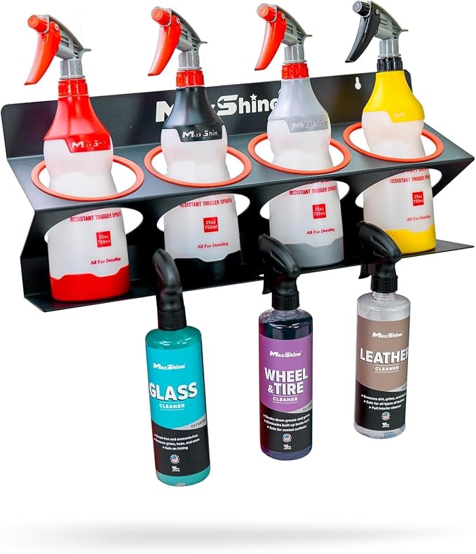 Maxshine Universal 4 Pack Spray Bottle Holder by Maxshine