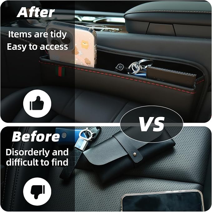 Car Gap Filler Organizer, Car Organizer Gap Storage Box - Image 4