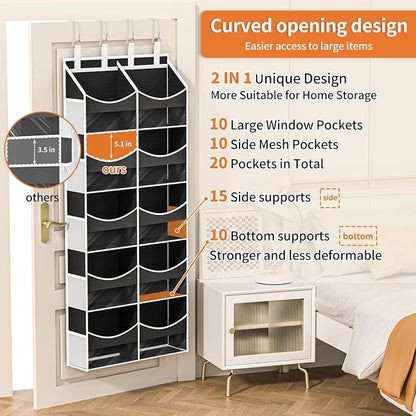 Aokeyee Over the Door Storage Organizer - Image 4