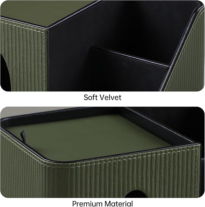 PU Leather Square Tissue Box Cover - Image 6