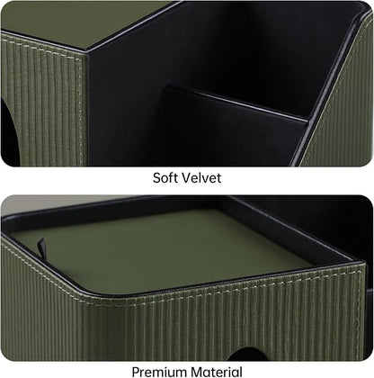 PU Leather Square Tissue Box Cover - Image 6