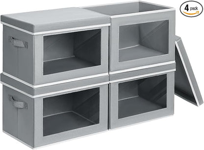 Homsorout Storage Bins with Lids by Homsorout