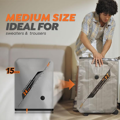 Rechargeable Wireless Pump Travel Storage Bags Set - Image 5