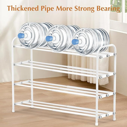 INSMART 4-Tier Expandable Shoe Rack, Stackable and Adjustable Shoes Organizer - Image 4