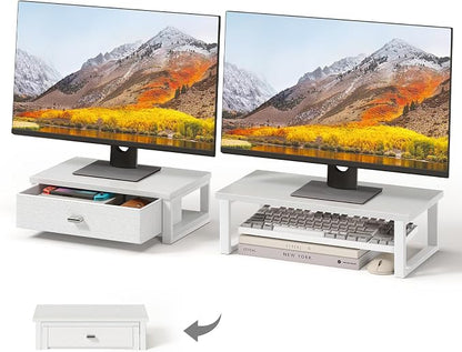 WOHOMO Dual Monitor Stand Riser by WOHOMO