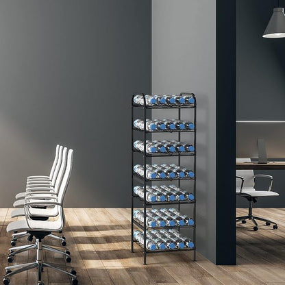 BTY Water Bottle Organizer 7 Tier Freestanding Water Bottle Storage Organizer - Image 6