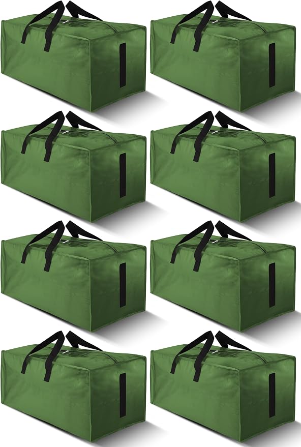 8 Pack Large Strong Moving Bags by HOMESURE