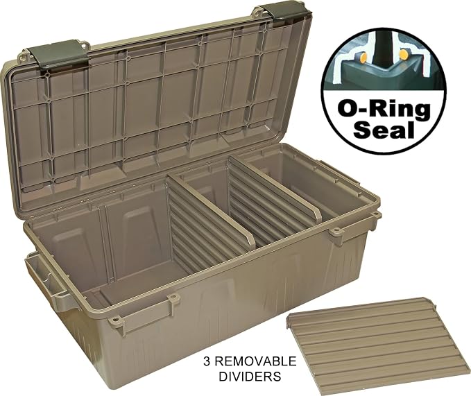 MTM ACDC30 Divided Ammo Crate Utility Box, Outdoor Gear & Tool Storage - Image 3