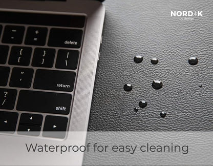 Nordik Cork Leather Desk Mat Cable Organizer Premium Extended Mouse Mat - Image 5