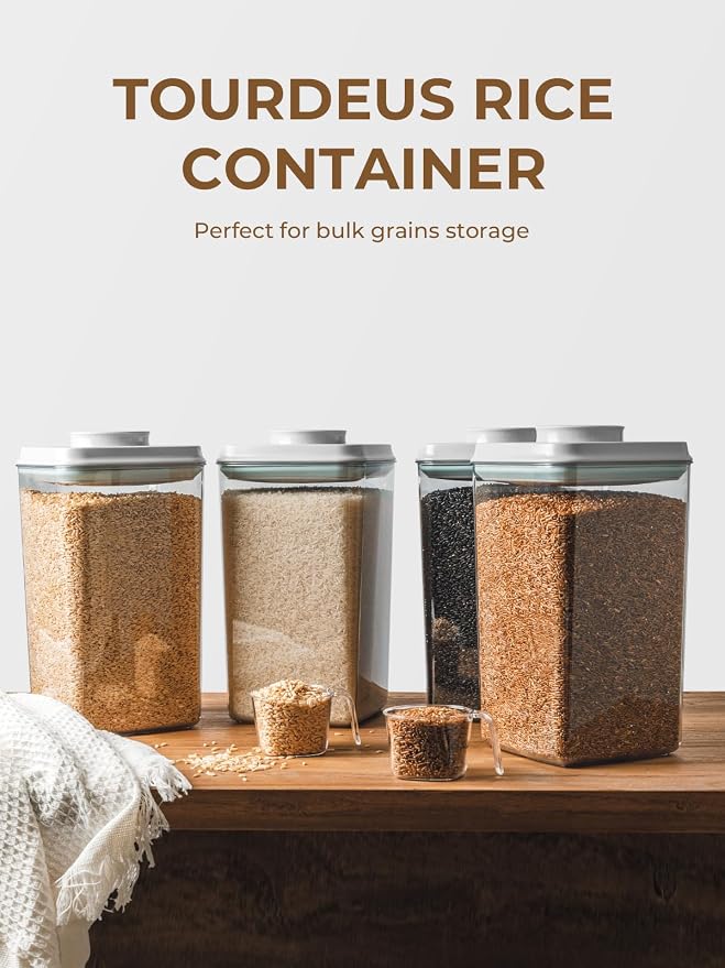 4 Pack Airtight Food Storage Containers - Image 5