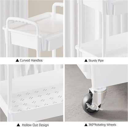 4 Tier Rolling Utility Cart - Image 5