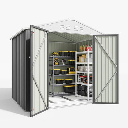 Patiowell 6x4 FT Outdoor Storage Shed - Image 6