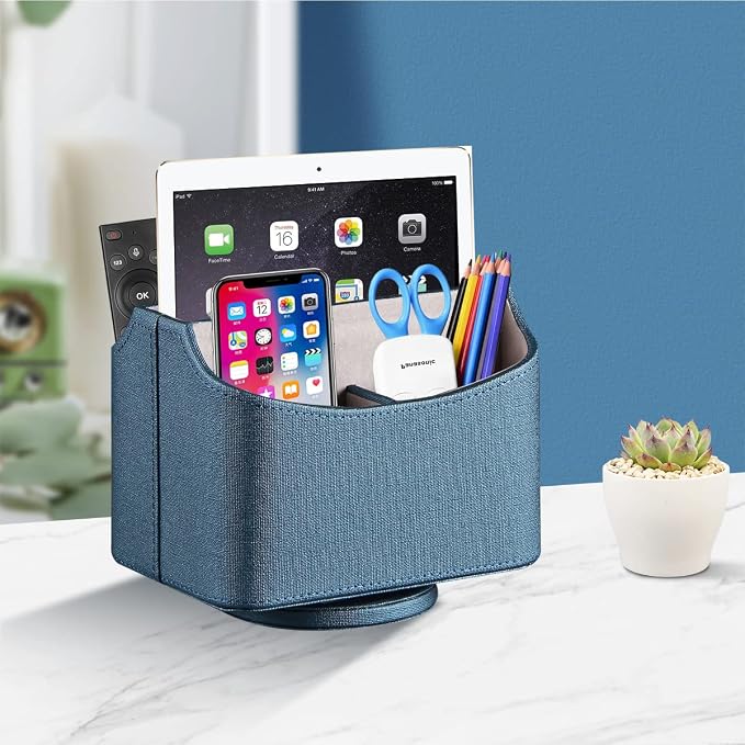 YAPISHI Remote Control Holder Swivel Remotes Caddy Organizer - Image 7