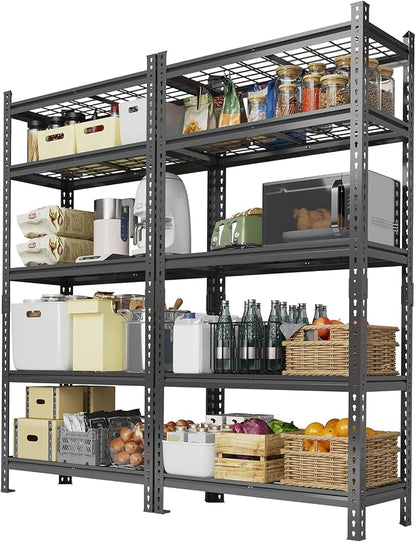 Garage Shelving 2200 LBS Storage Shelves Adjustable Metal Shelving Unit Heavy by Garvee