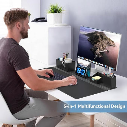 KDD Desk Pad and Magnetic Organizer Set - 5 in 1 Large Mouse Mat - Image 3