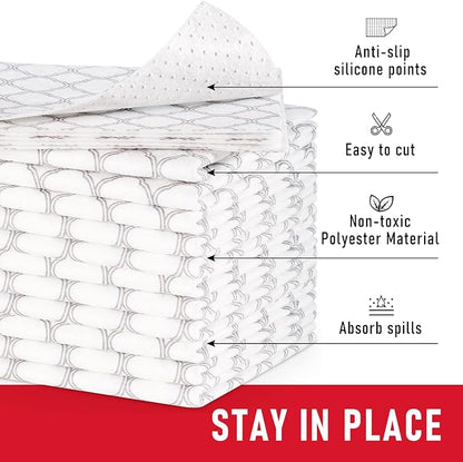 Cooyes Non Slip Refrigerator Liners, 2 in 1 Absorbent Fridge Liners and Fresh - Image 7