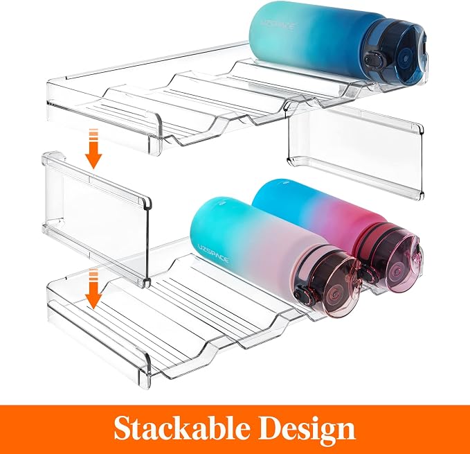 Lifewit Stackable Water Bottle Organizer - Image 2