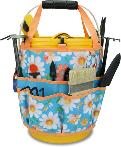 KUNN 5 Gallon Bucket Organizer 18-Pocket Tool Bag by KUNNWORKGEAR