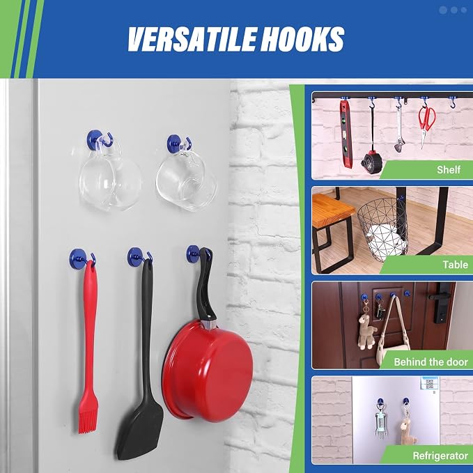 Neosmuk Magnetic Hooks, Heavy Duty 130lb+ Strong Magnet Hook - Image 3