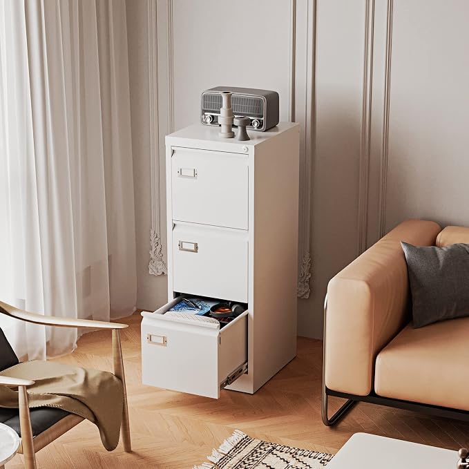 3 Drawers Vertical File Cabinets - Image 4