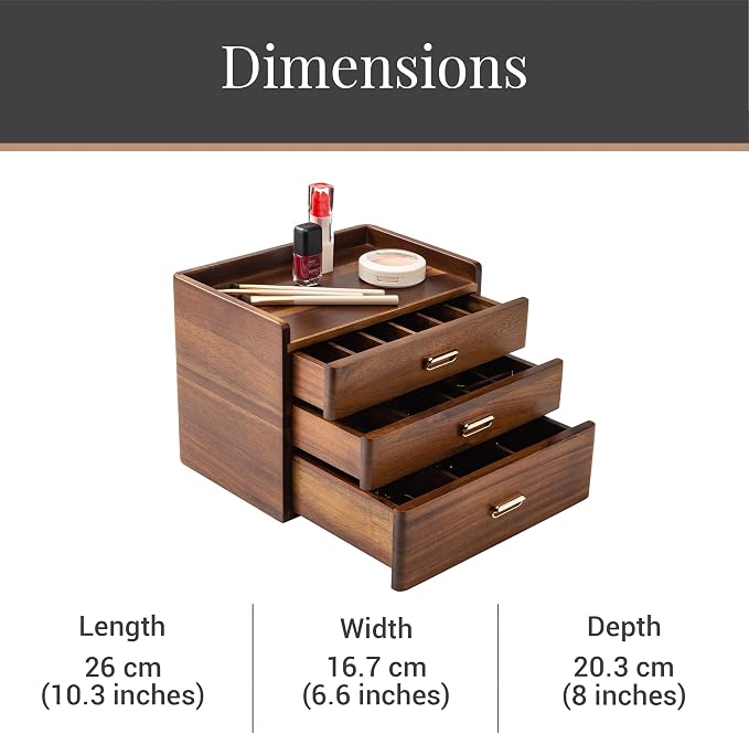 Shanik Personalized Wooden Jewelry Box - Image 3