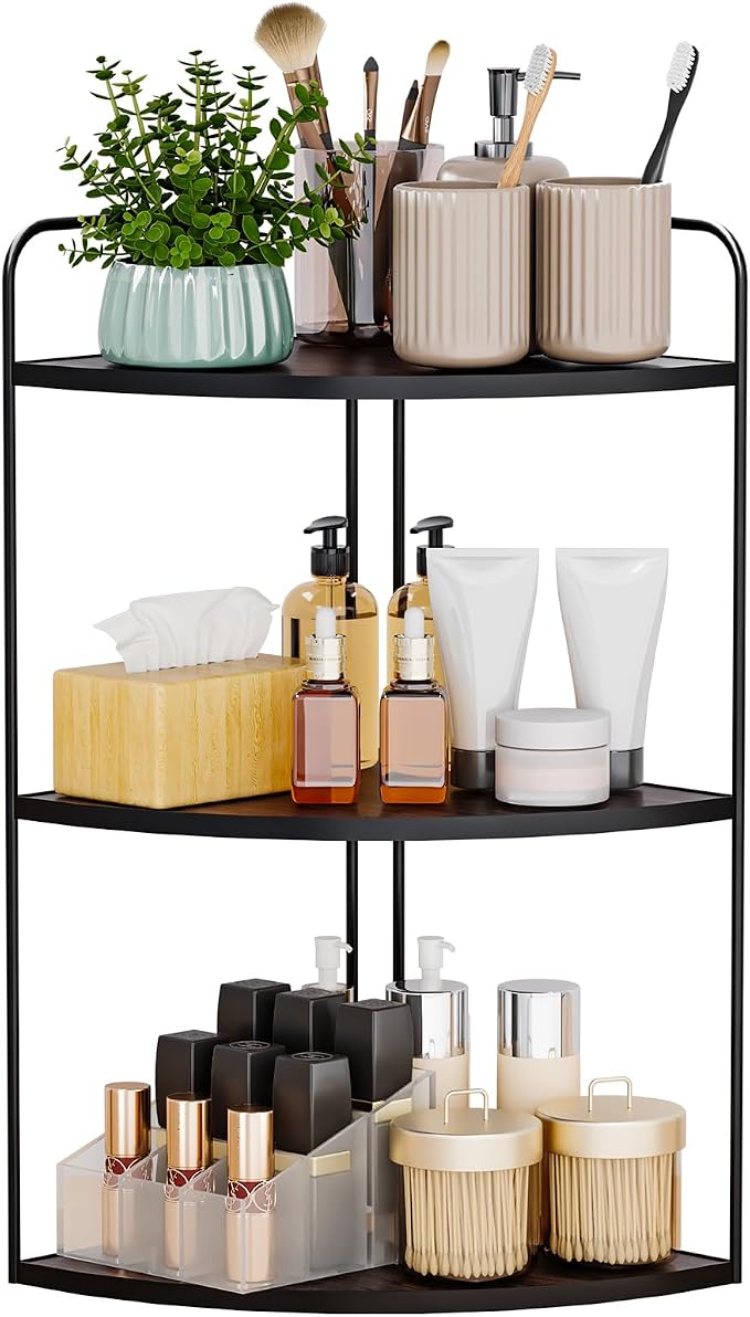 Bathroom Counter Organizer, Countertop Organizer, Vanity Organizers, Bathroom by ForestAngle