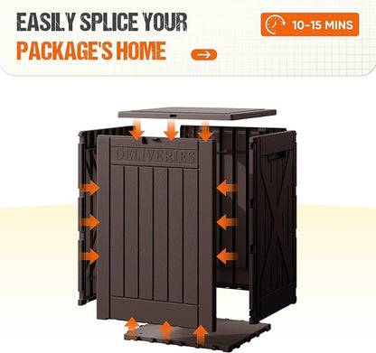 Flamaker 50 Gallon Deck Box, Package Delivery Storage Box - Image 3