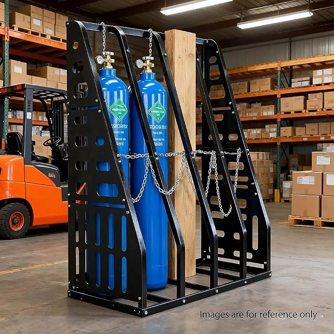 Steel Vertical Long Parts Storage Rack, Lumber Storage Rack 1500 LBS Capacity - Image 6