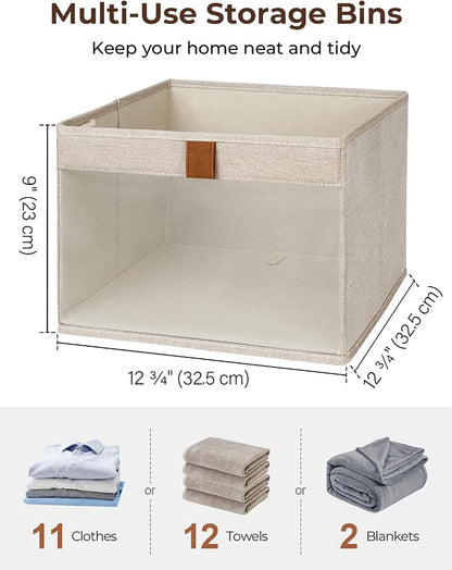 StorageWorks Closet Storage Bins, Large Storage Baskets - Image 2