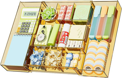 Marbrasse Expandable Desk Drawer Organizer, Desk Organizers and Accessories by Marbrasse