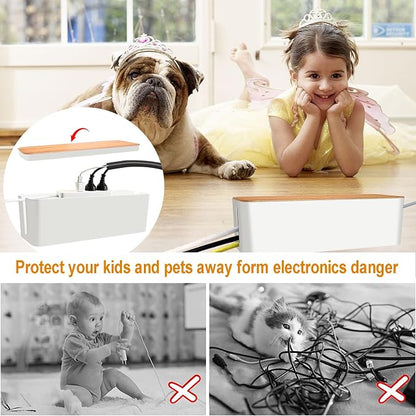 YUANYE Cable Management Box Cable Management Kit - Image 3