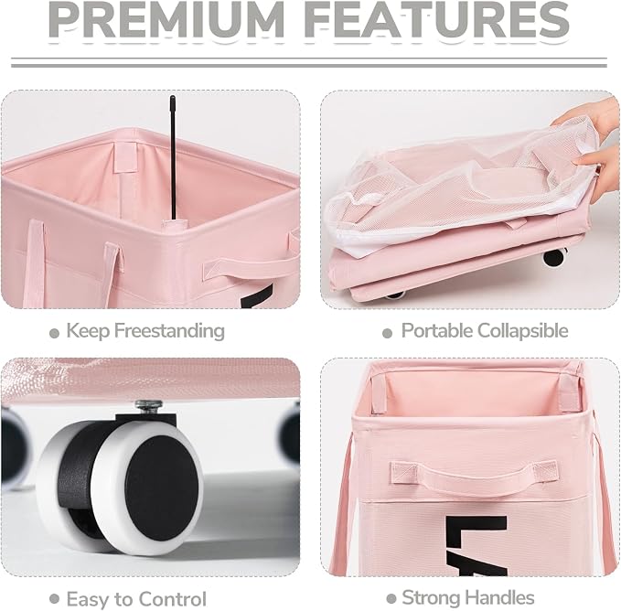 CHICVITA 75L Laundry Hamper - Image 2