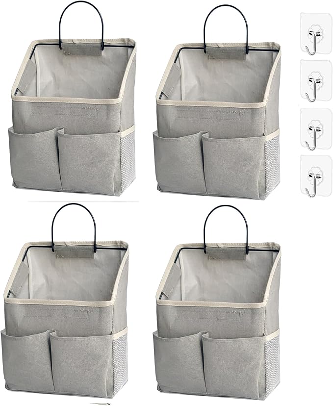 4pcs Wall Hanging Storage Bag, Wall Hanging Organizer bags by Someteth