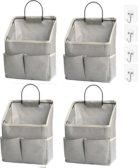 4pcs Wall Hanging Storage Bag, Wall Hanging Organizer bags by Someteth