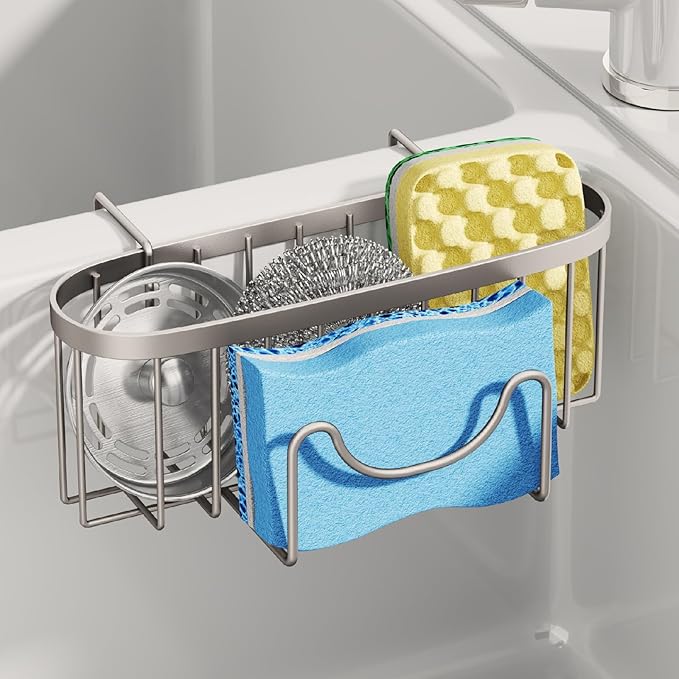 SWTYMIKI Sponge Holder for Kitchen Sink by SwtyMiki-TidyHomeSweetLife