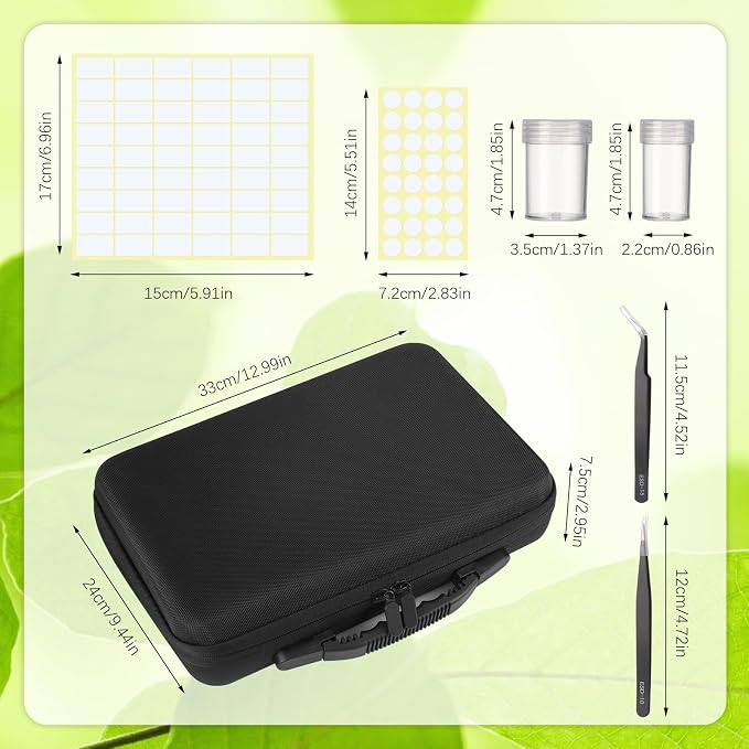 Seed Storage Organizer Box, 57 Slots Seed Collection Containers Seed Storage Box - Image 2