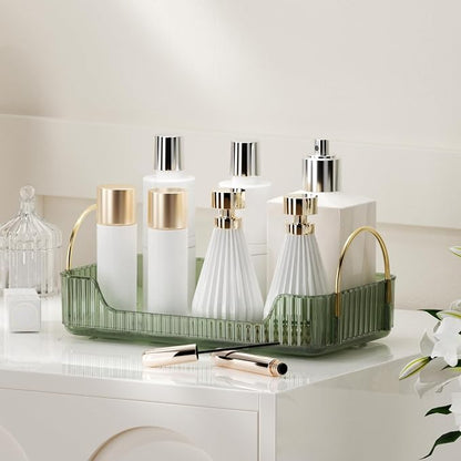 YCIA&DONE Bathroom Organizer Countertop, Makeup Storage, Skincare Cosmetic Tray by YCIADONE