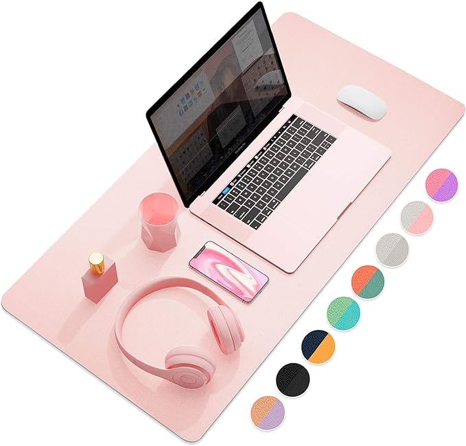 YSAGI Dual-Sided Desk Pad Protector, Desk Mat by YSAGi