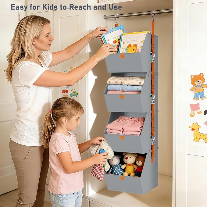DIMJ Hanging Closet Organizer - Image 4
