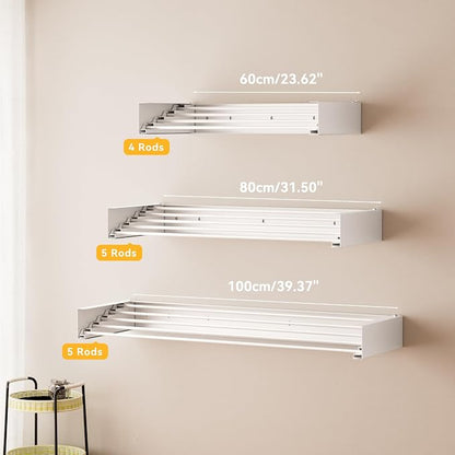 Clothes Drying Rack Wall Mounted - Image 4