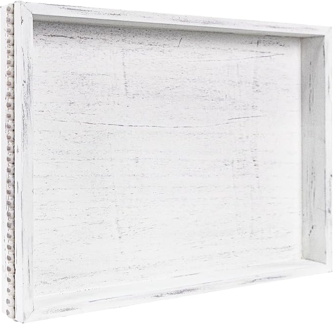 Wooden Decorative Tray, Rectangular Serving Tray by CEDARLUX