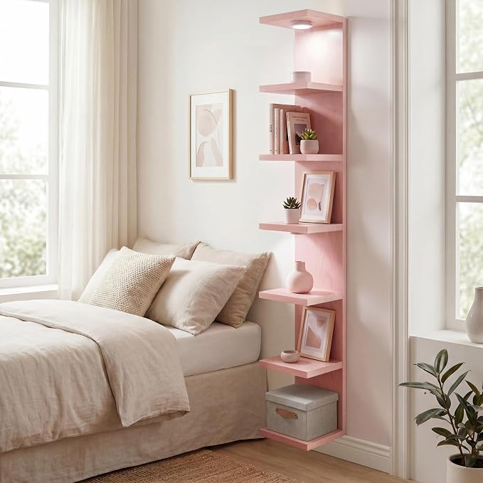 Fixwal 7 Tier Wall Shelf Unit Floating Shelves - Image 4